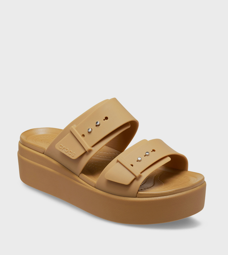 Brooklyn Buckle Low Wedge