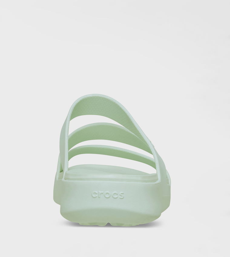 Crocs  Flat Sandals - Mint Flat Sandals