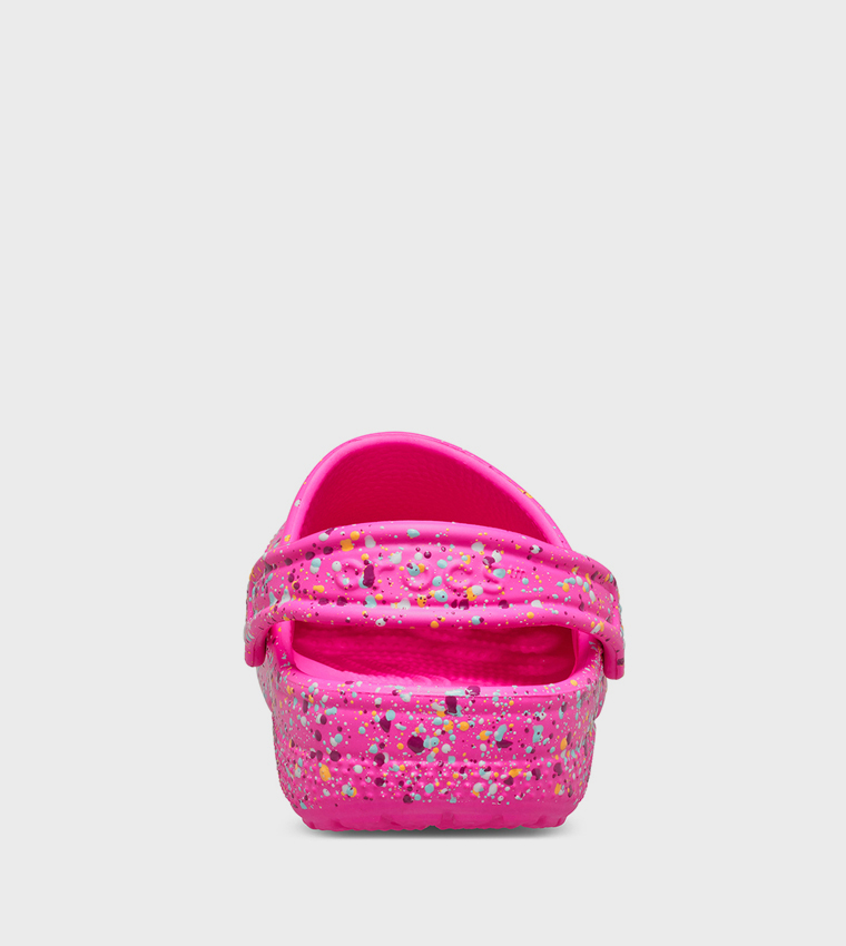 Kids' Classic Paint Splatter Clog