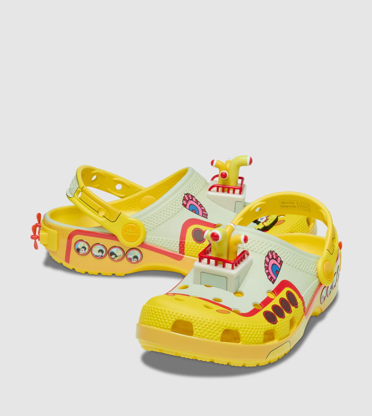 Beatles Yellow Sub Classic Clog
