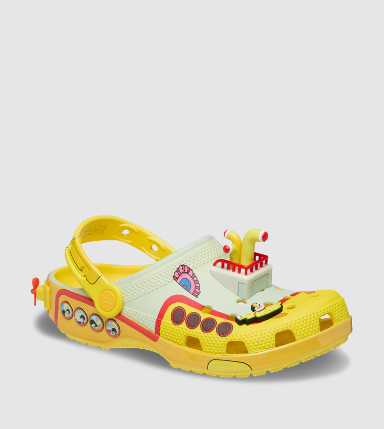 Beatles Yellow Sub Classic Clog