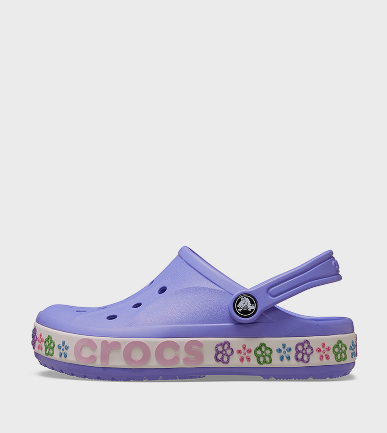 Toddlers' Bayaband Flower Band Clog 