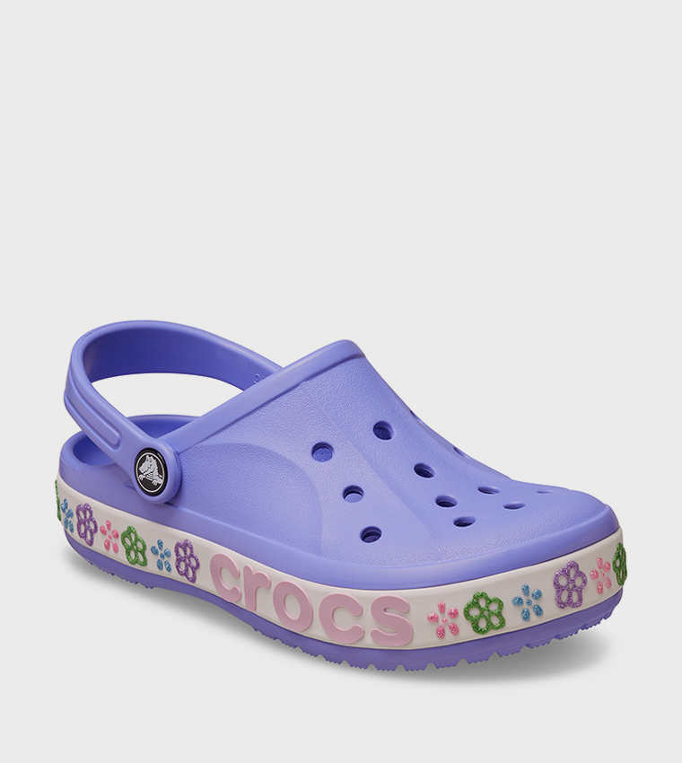 Toddlers' Bayaband Flower Band Clog 