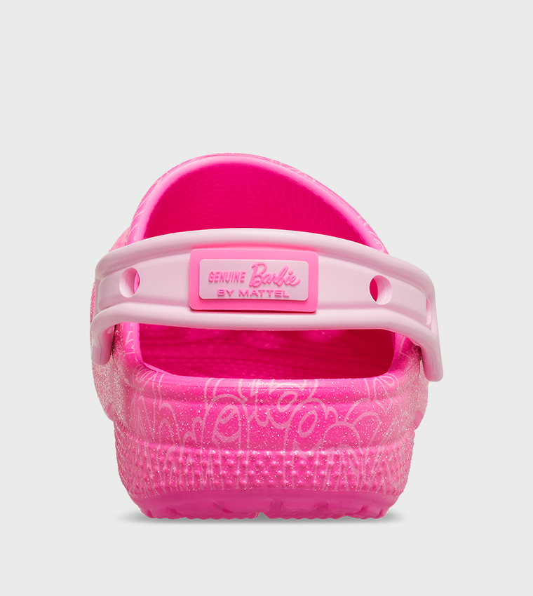 Kids' Mattel Pink Barbie Classic Clog 