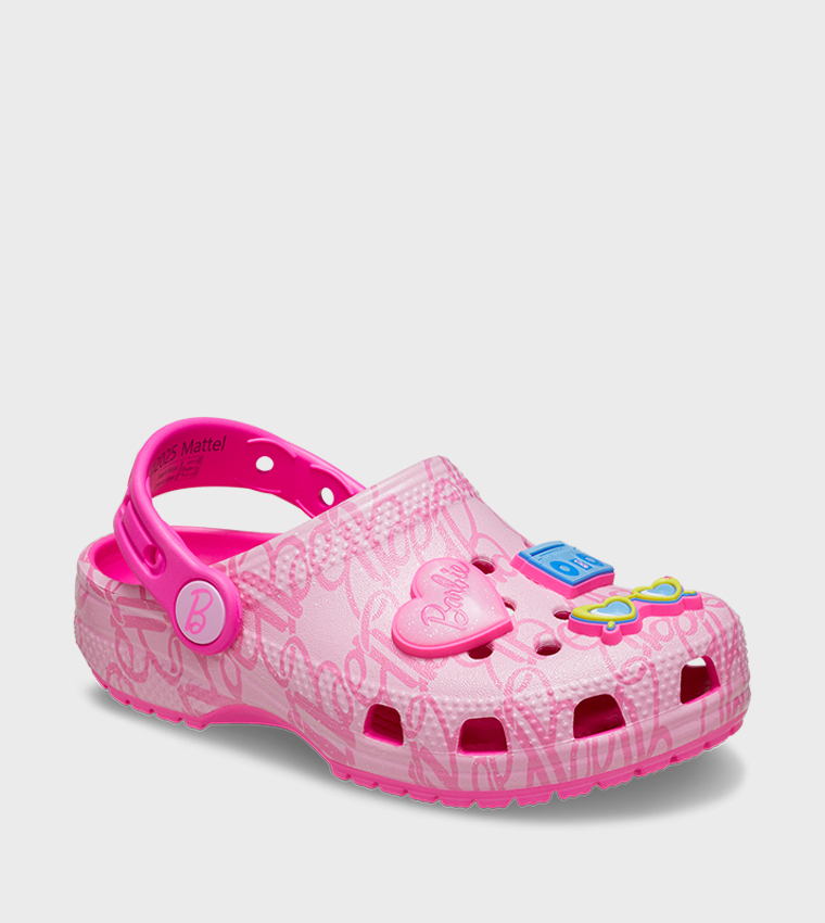 كلوغ كلاسيك باربي زهري للأطفال 