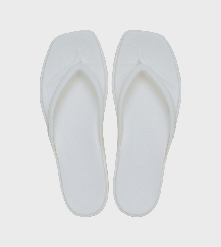Crocs  Flip-Flops - White Flip-Flops