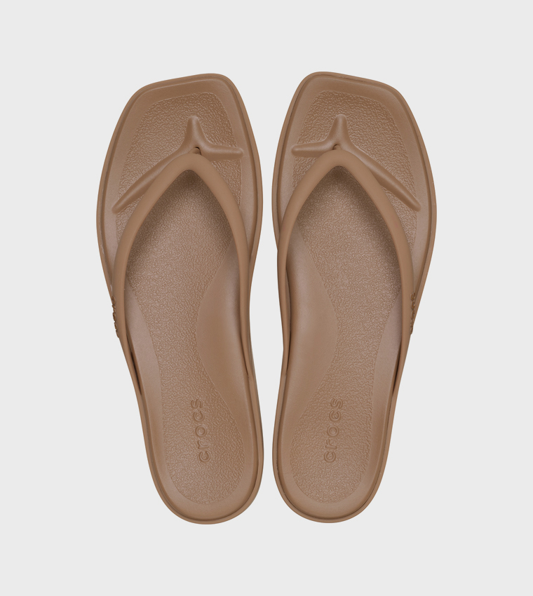 Crocs  Flip-Flops - Brown Flip-Flops