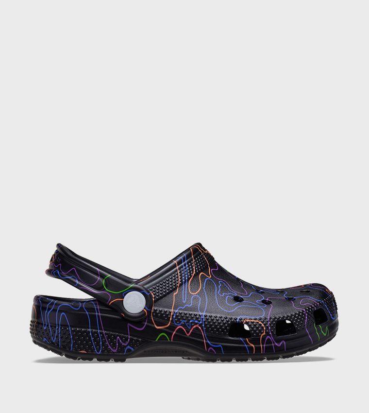 Kids' Classic Hi Vis Camo Clog 