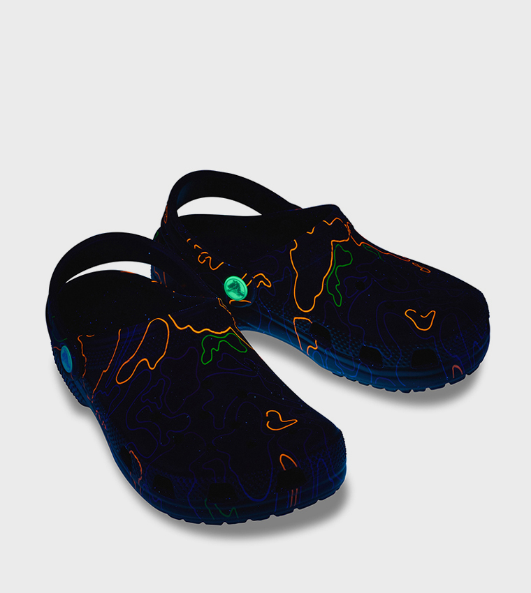 Kids' Classic Hi Vis Camo Clog 