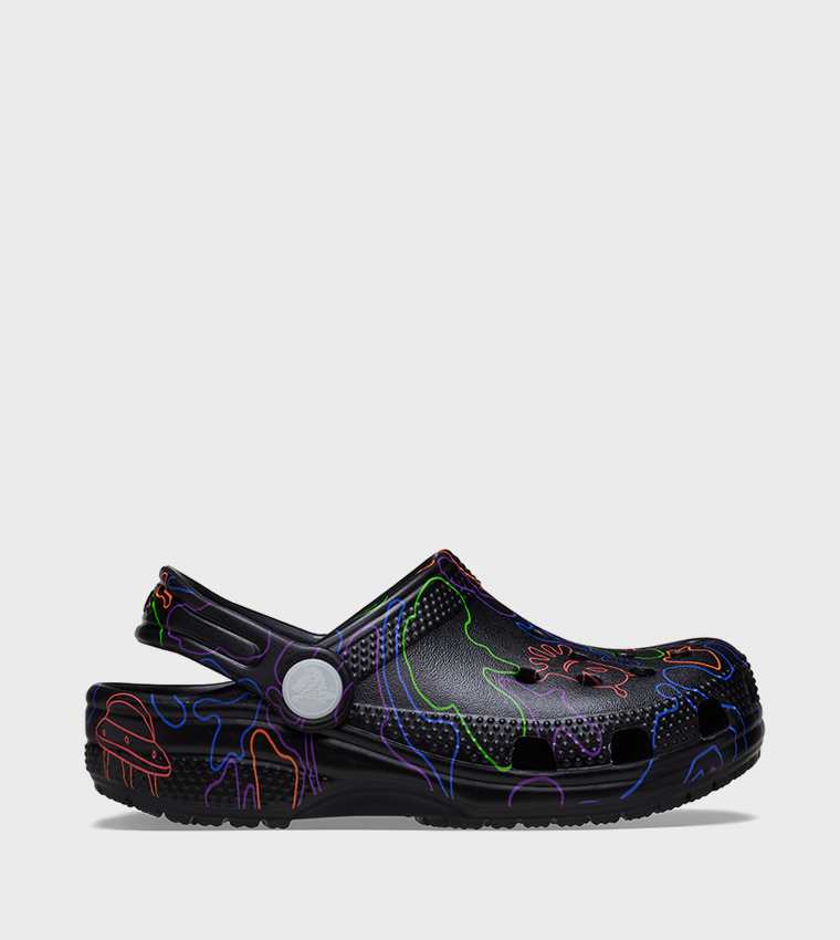 Toddlers' Classic Hi Vis Camo Clog 