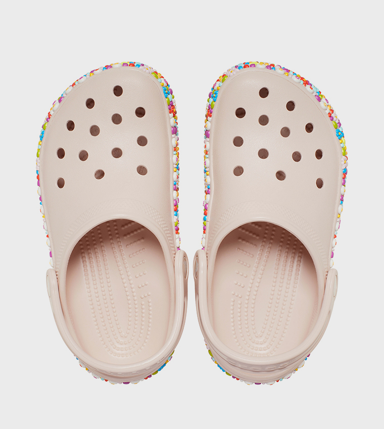 Kids' Classic Beaded Band Clog 