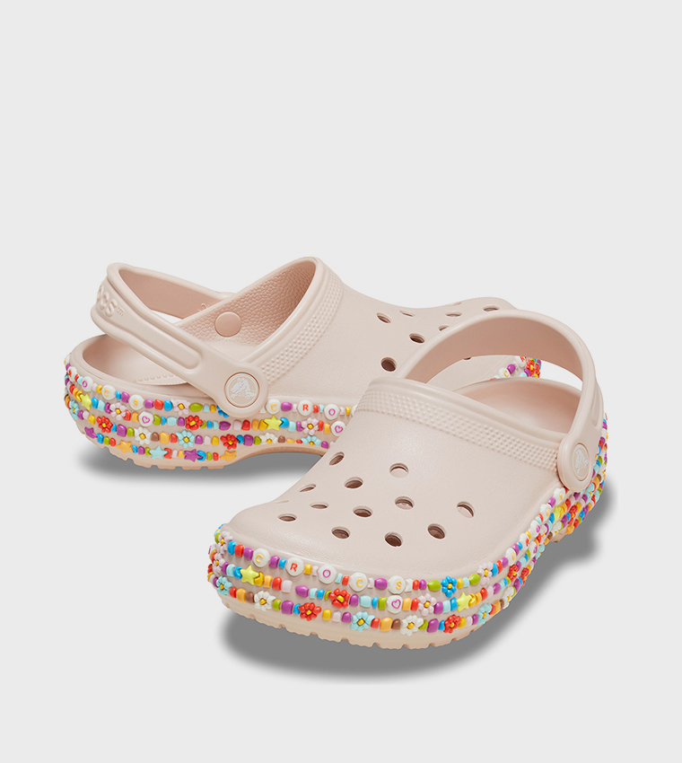 Toddlers' Classic Beaded Band Clog 