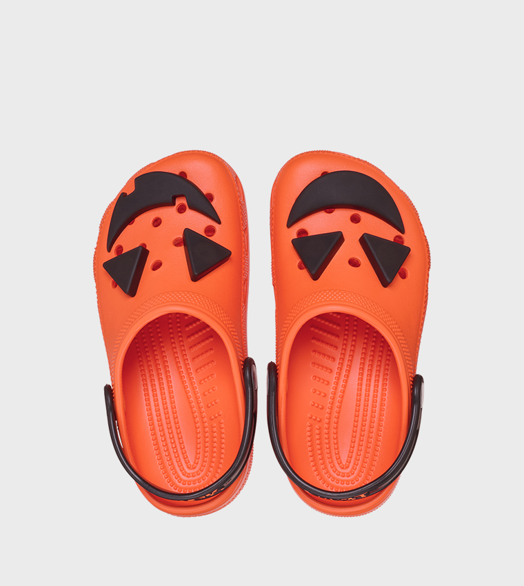 Kids' Classic Jack O Lantern Lights Clog 