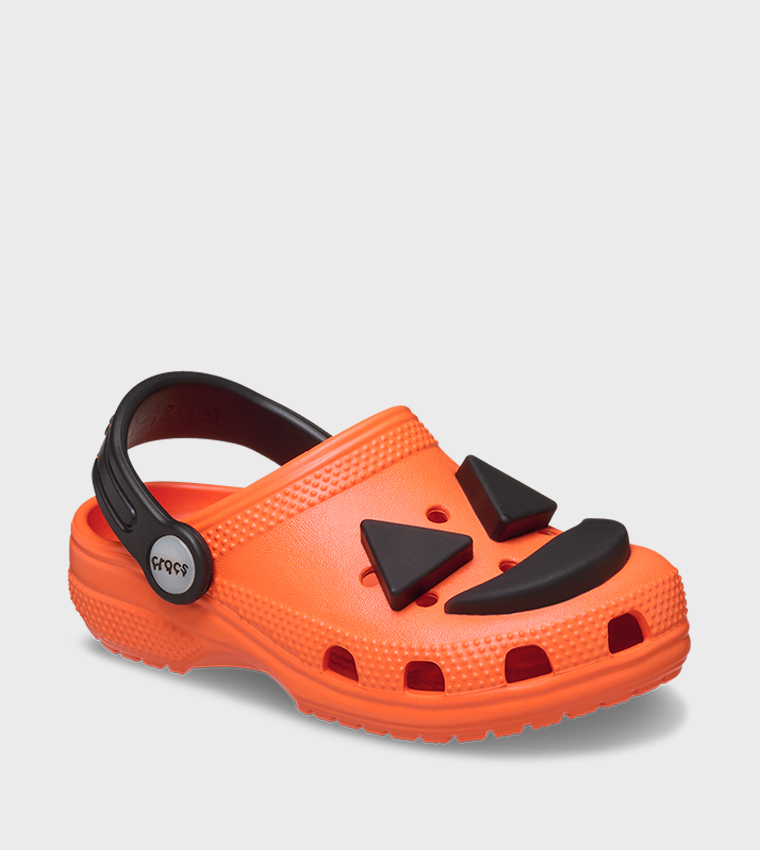Kids' Classic Jack O Lantern Lights Clog 