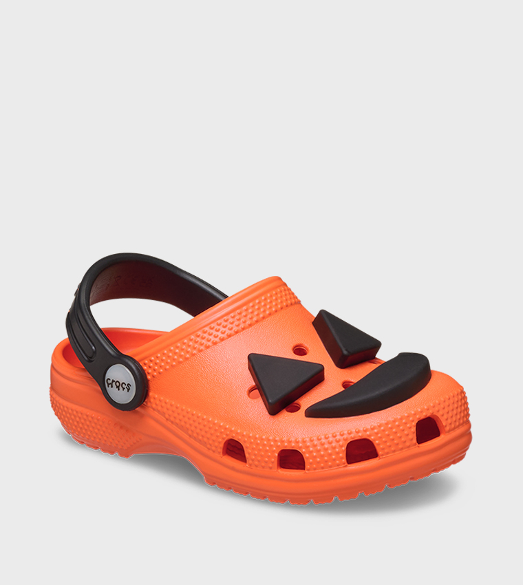 Toddlers' Classic Jack O Lantern Lights Clog 