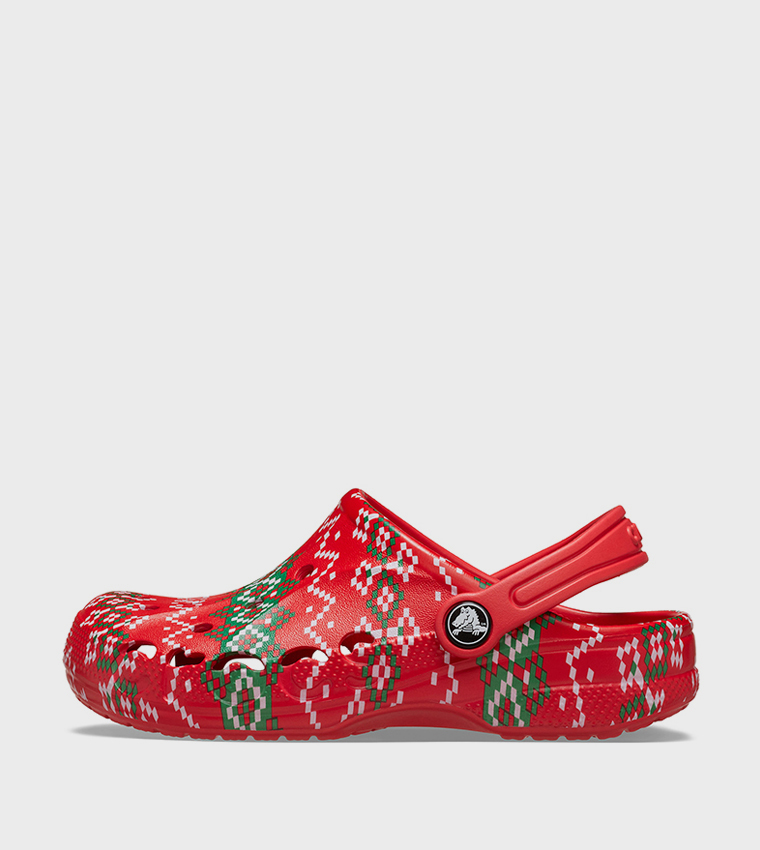 Toddlers' Baya Holiday Graphic Clog 