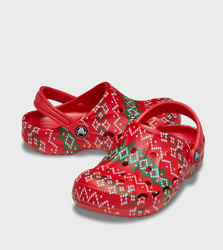 Toddlers' Baya Holiday Graphic Clog 