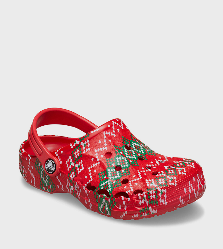 Toddlers' Baya Holiday Graphic Clog 
