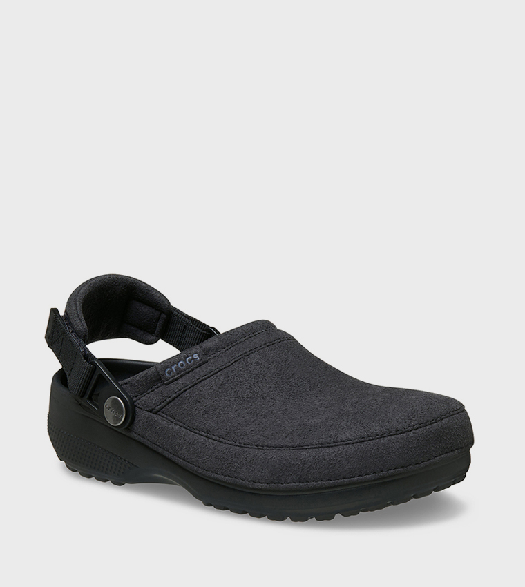 Classic Crafted Vegan Suede Clog
