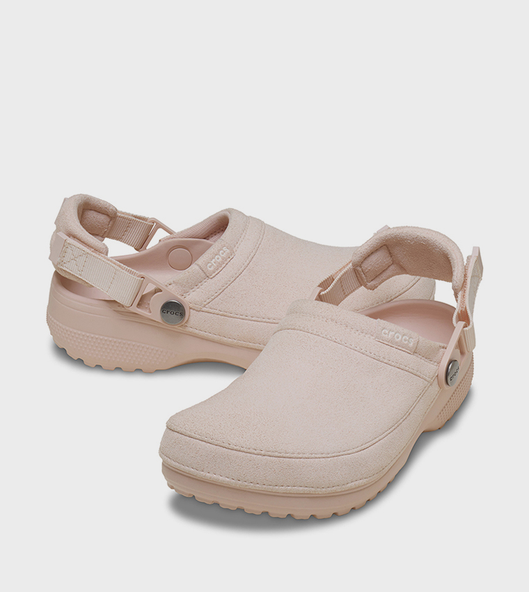 Classic Crafted Vegan Suede Clog