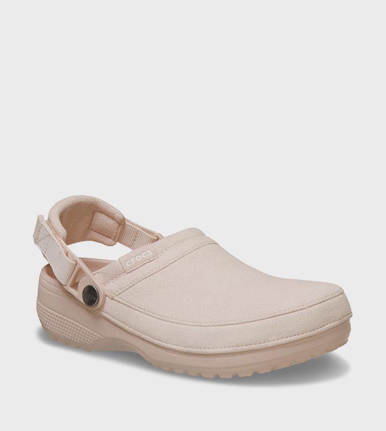 Classic Crafted Vegan Suede Clog