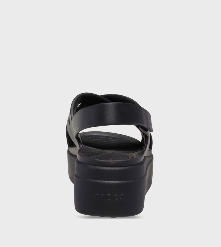 كروكس  الصنادل المسطحة - أسود Flat Sandals