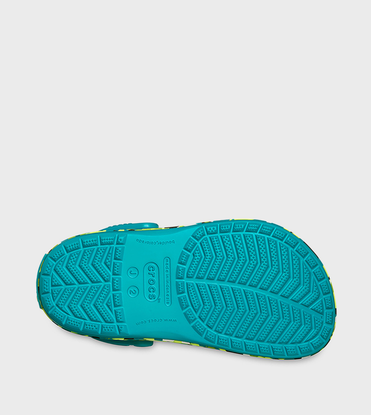 Kids' Crocband Glow Confetti Band Clog