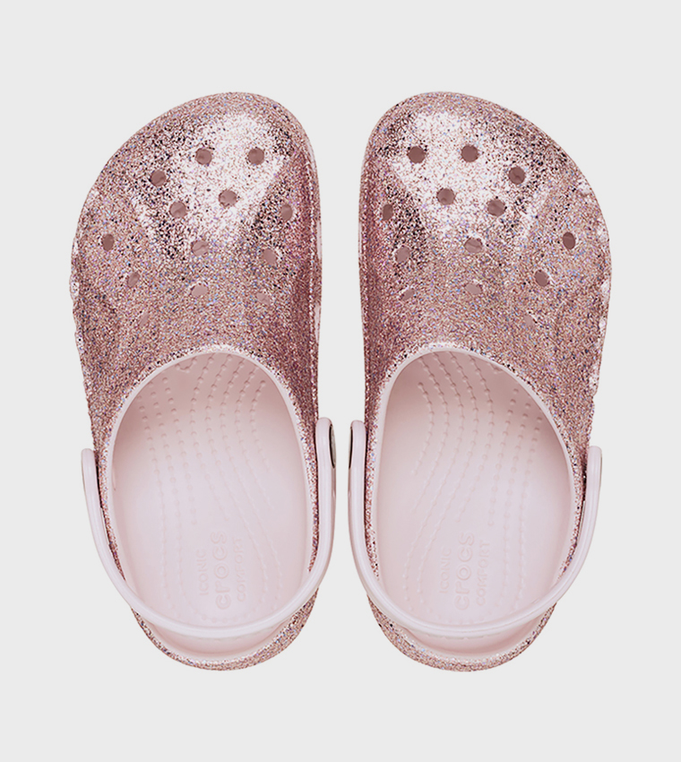 Kids' Baya Mixed Glitter Clog