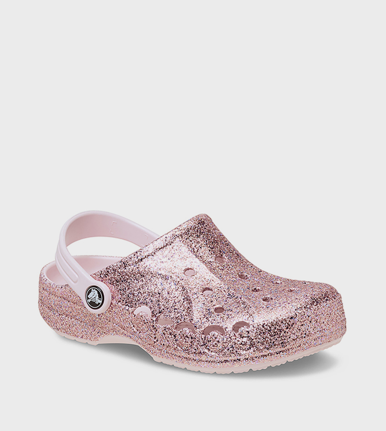 Kids' Baya Mixed Glitter Clog