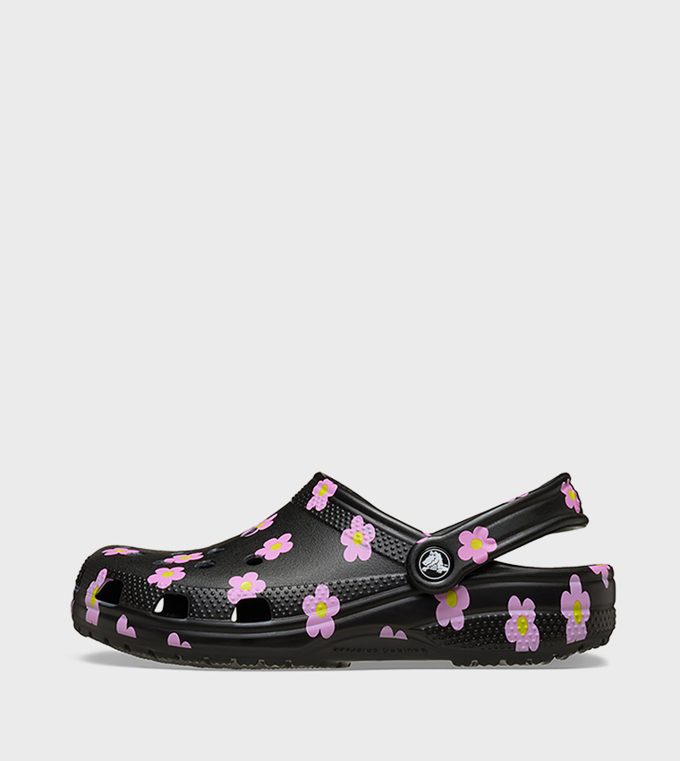 Kids' Classic Flower Clog