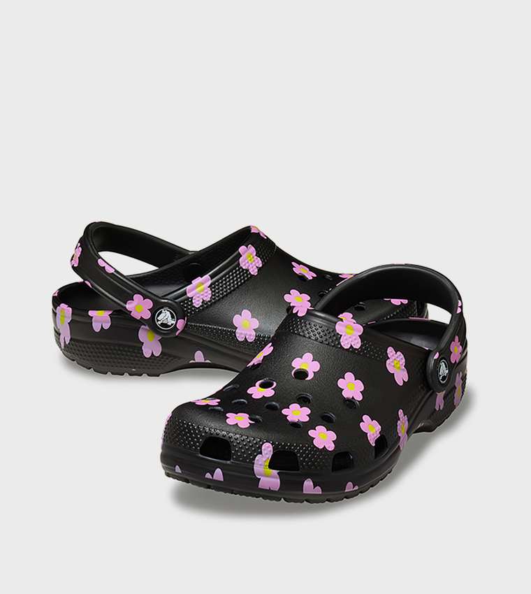 Kids' Classic Flower Clog