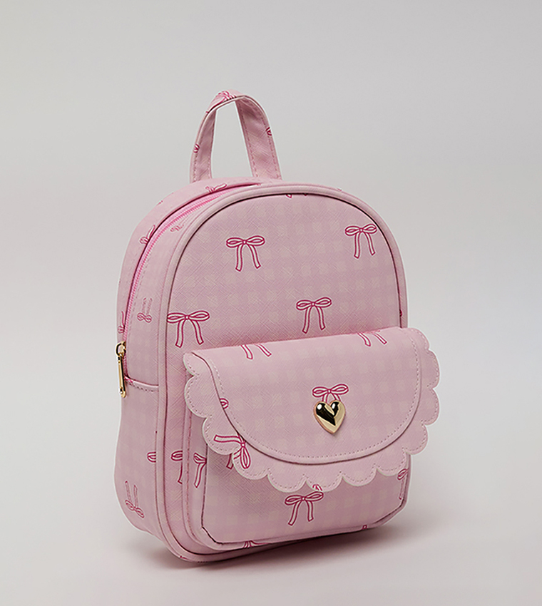 R&B  Backpacks - Pink Bathmats & Curtains