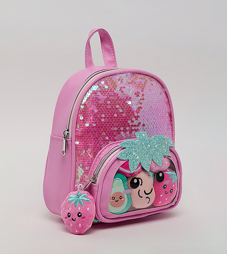 R&B  Backpacks - Pink Caps & Mittens