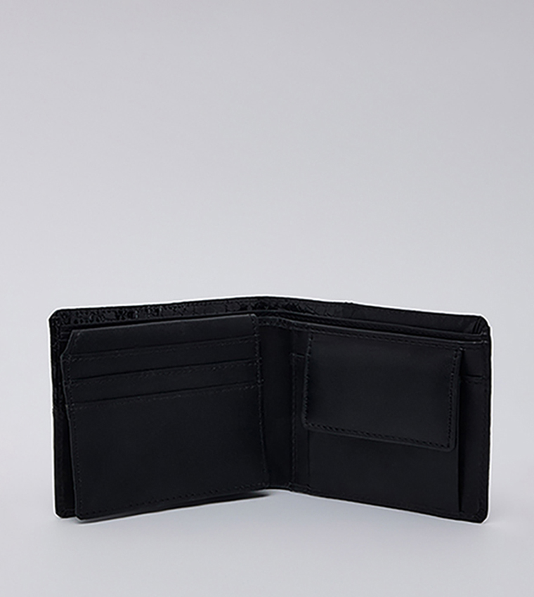 Textured Bi-Fold Wallet