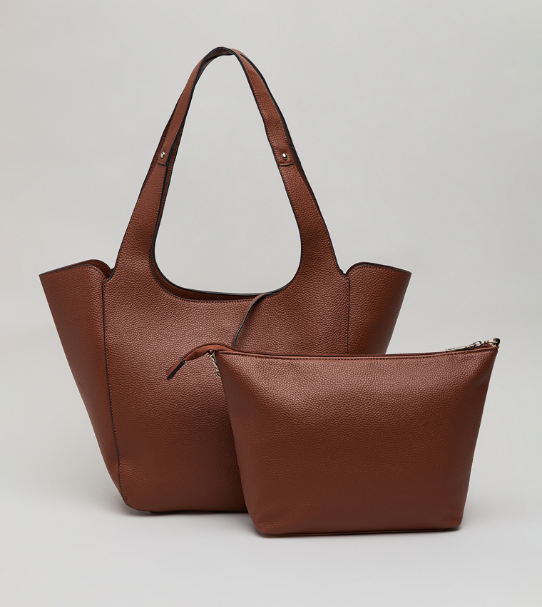 R&B  Shoulder Bags - Tan Shoulder bags