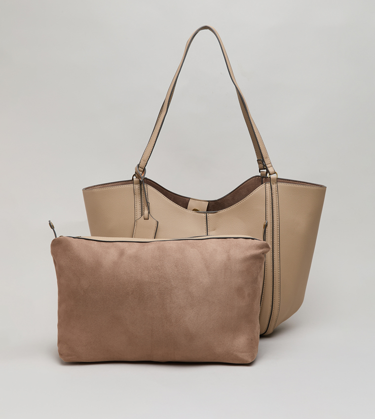 R&B  Shoulder Bags - Beige Shoulder bags