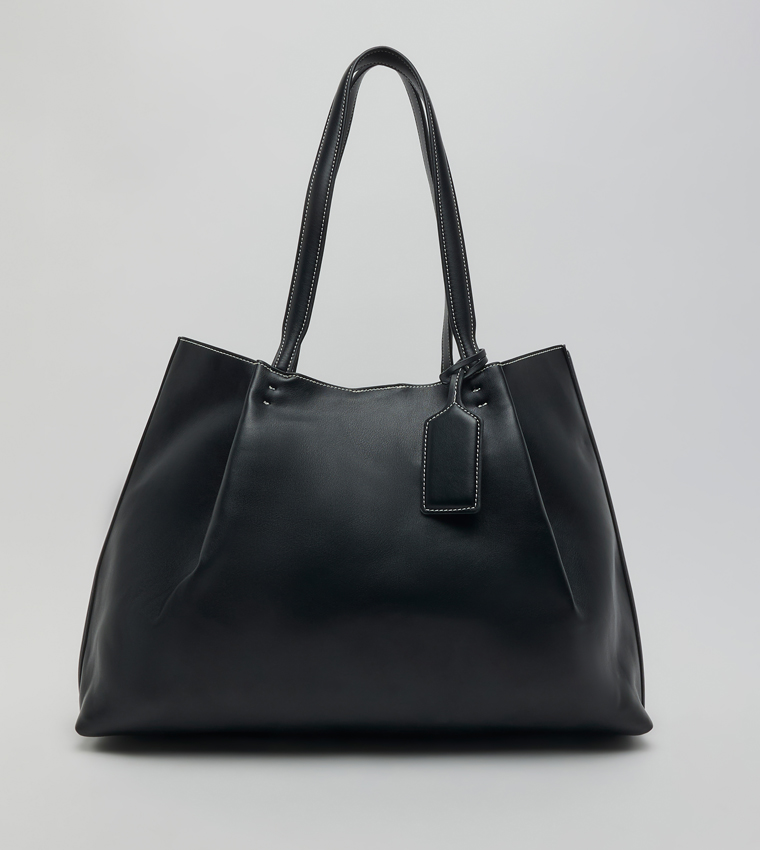 Textured Shoulder Bag