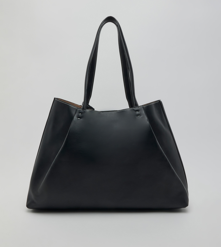 Textured Shoulder Bag