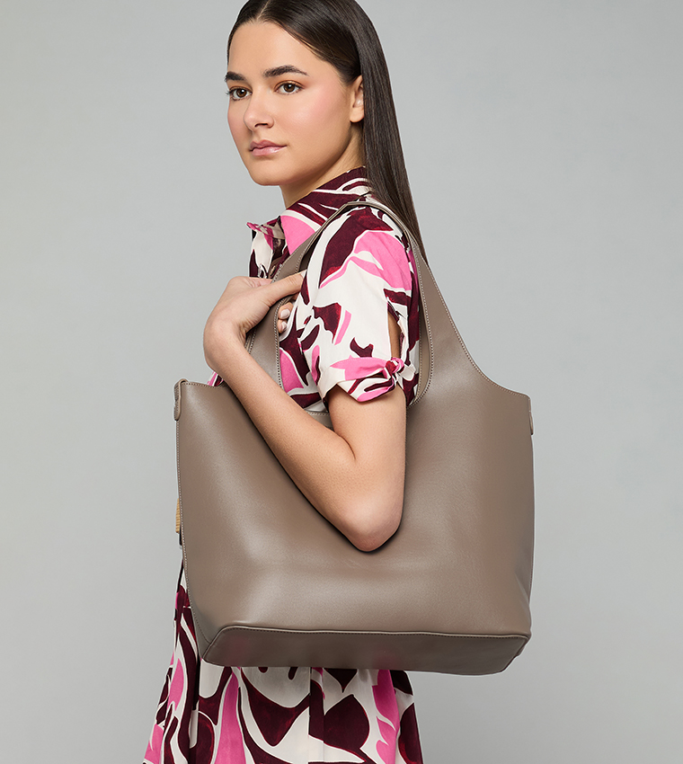 R&B  Shoulder Bags - Grey Shoulder bags