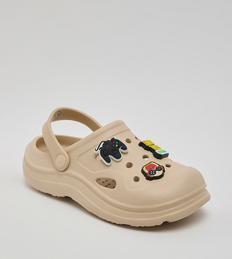 R&B  Clogs - Beige clogs