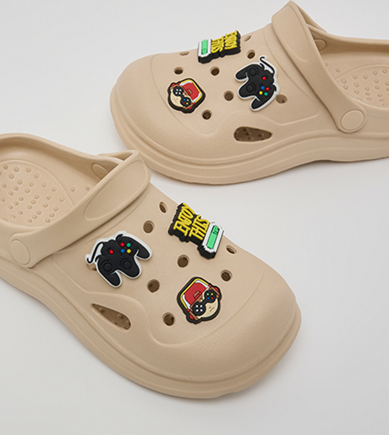 R&B  Clogs - Beige clogs
