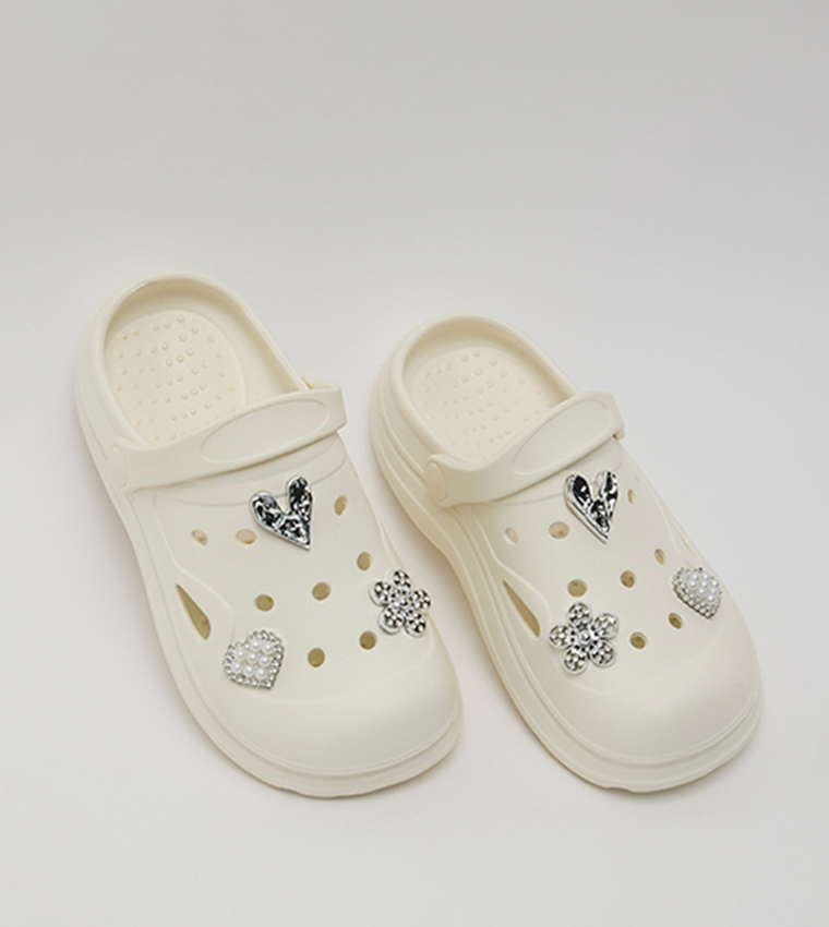 R&B  Clogs - Beige clogs