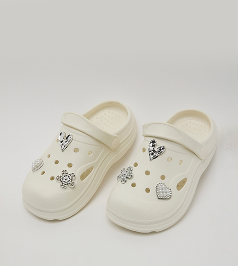 R&B  Clogs - Beige clogs