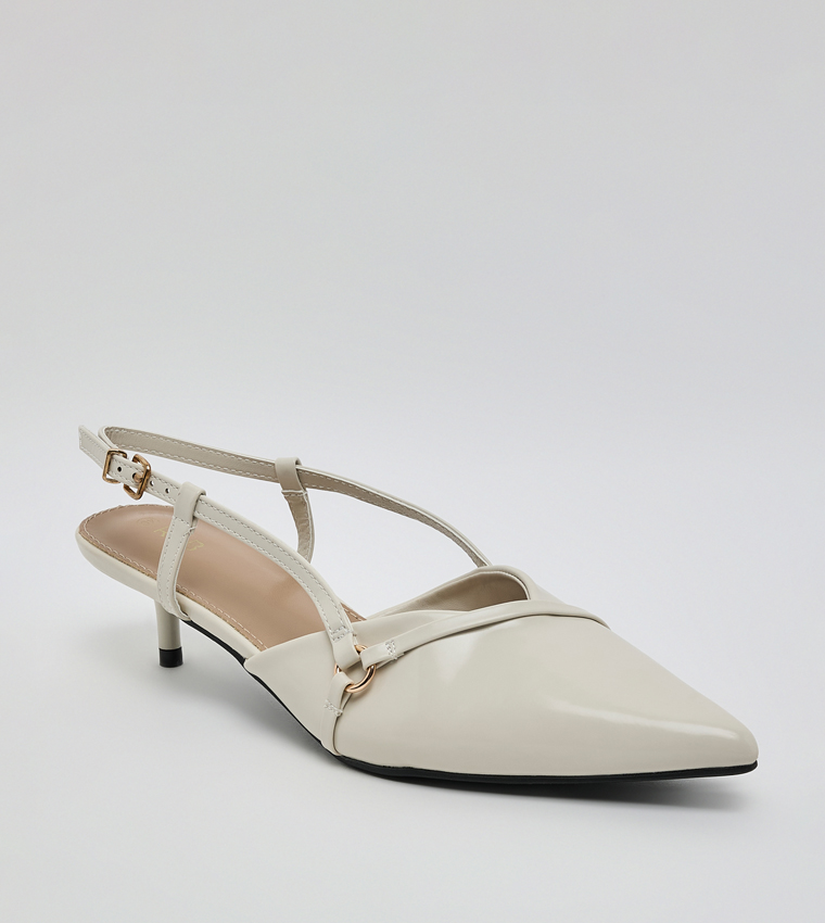 R&B  Pumps - Ivory Pumps