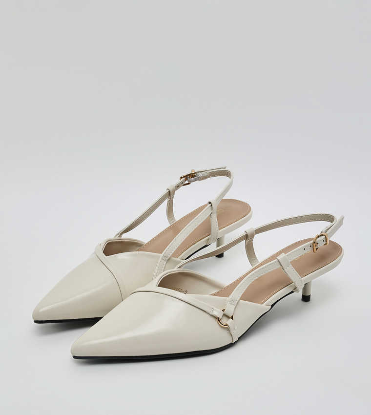 R&B  Pumps - Ivory Pumps