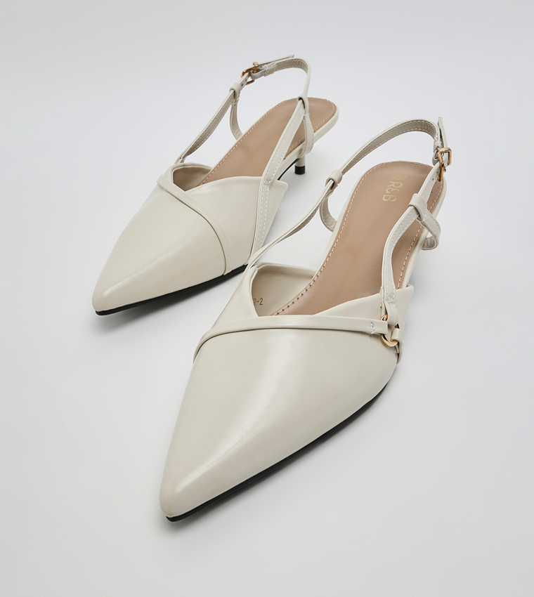 R&B  Pumps - Ivory Pumps
