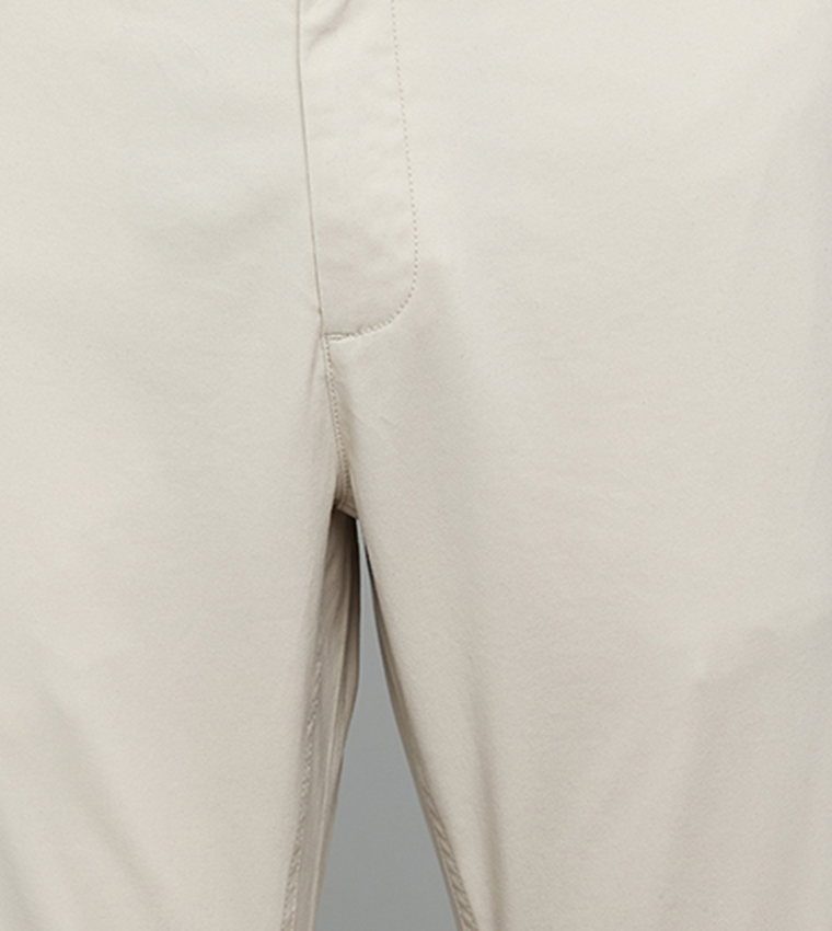 R&B  Casual Pants - Beige Casual Pants