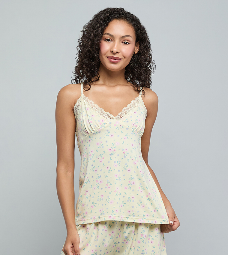Floral Print Short Pyjama Set