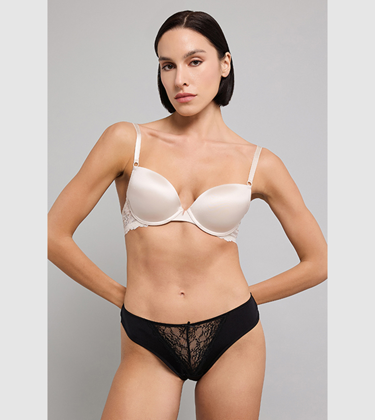 برا تيشيرت ساتان – قطعتين