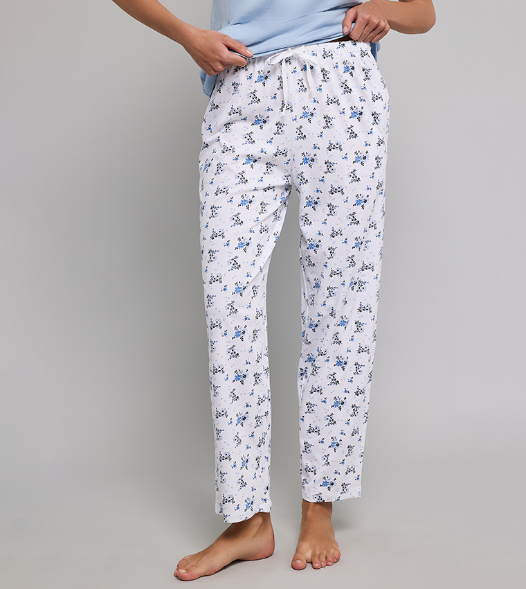 طقم بيجاما بطبعة